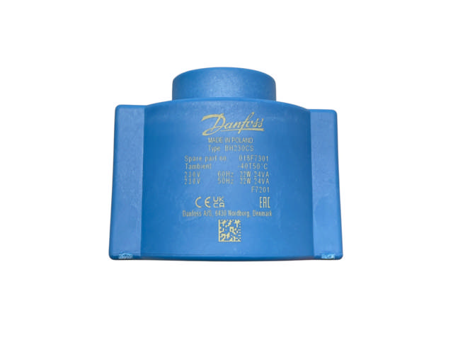 Magnetventilspole Danfoss BH230CS 22W 50/60Hz (230V) IP67 med kabel