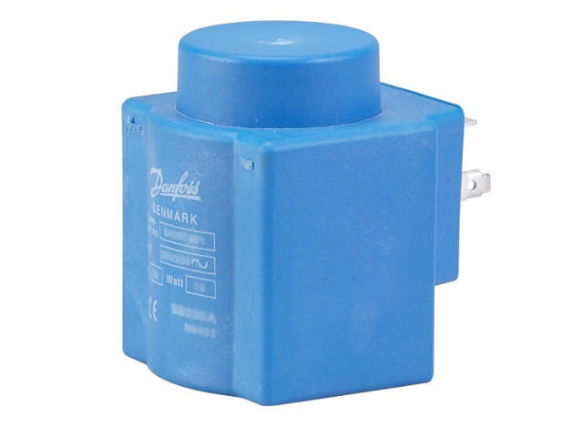 Magnetventilspole Danfoss 018F7352 11W 50Hz 240V DIN-flatkontakt