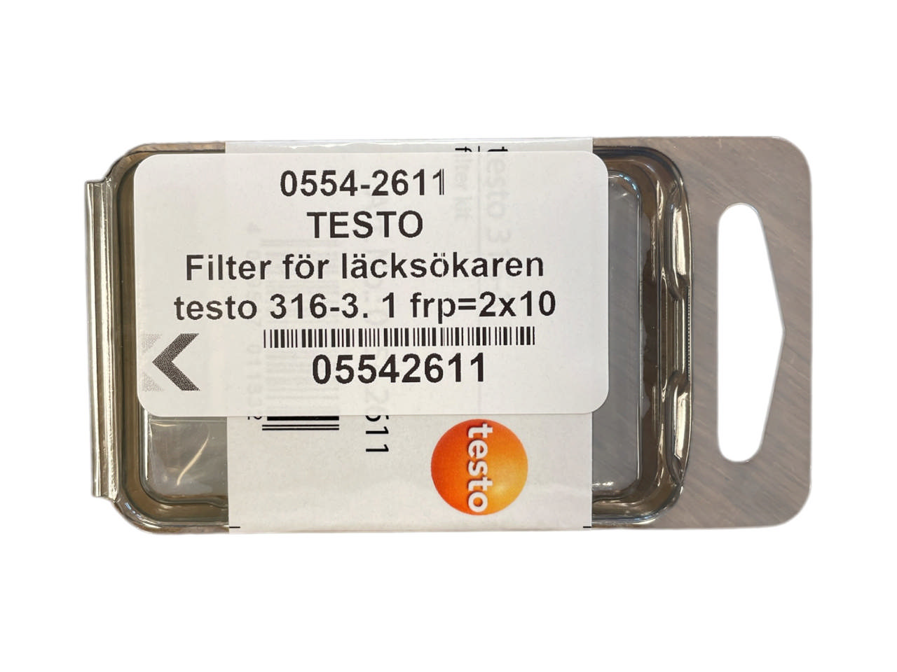 TESTO Filter för läcksökaren testo 316-3. 1 frp=2x10