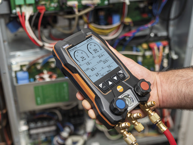 TESTO 550s Mätset inkl. instrument, trådlösa temp och serviceväska