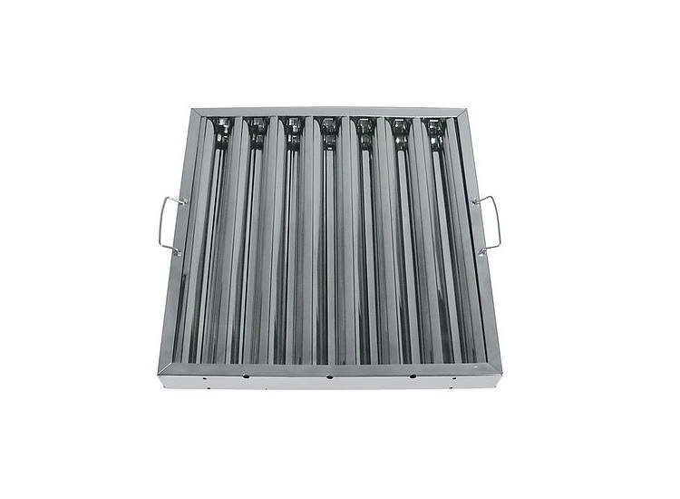 Flamskyddsfilter AISI 304 (490x490x48mm)