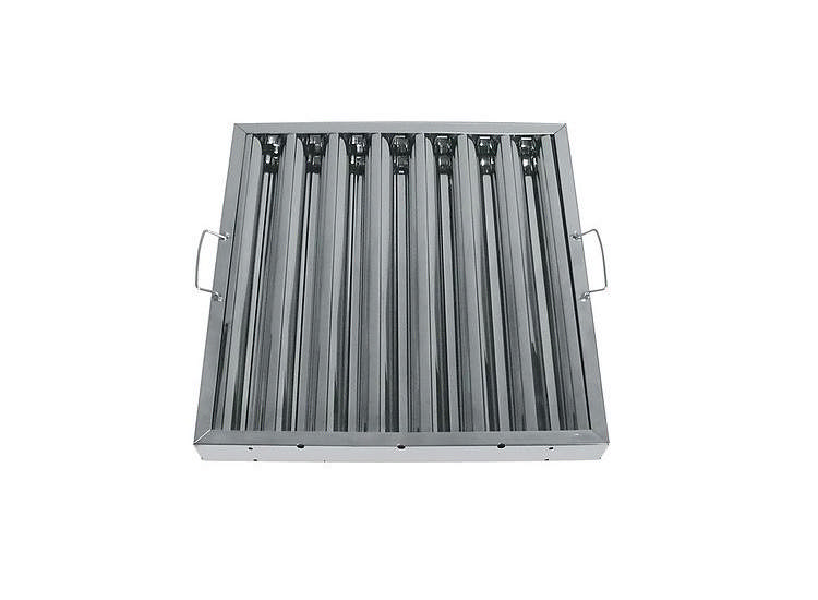 Flamskyddsfilter AISI 430 (490x490x48mm)