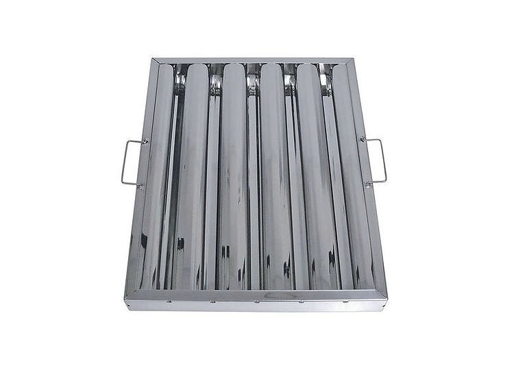 Flamskyddsfilter AISI 304/1.4301 (490x390x48mm) 