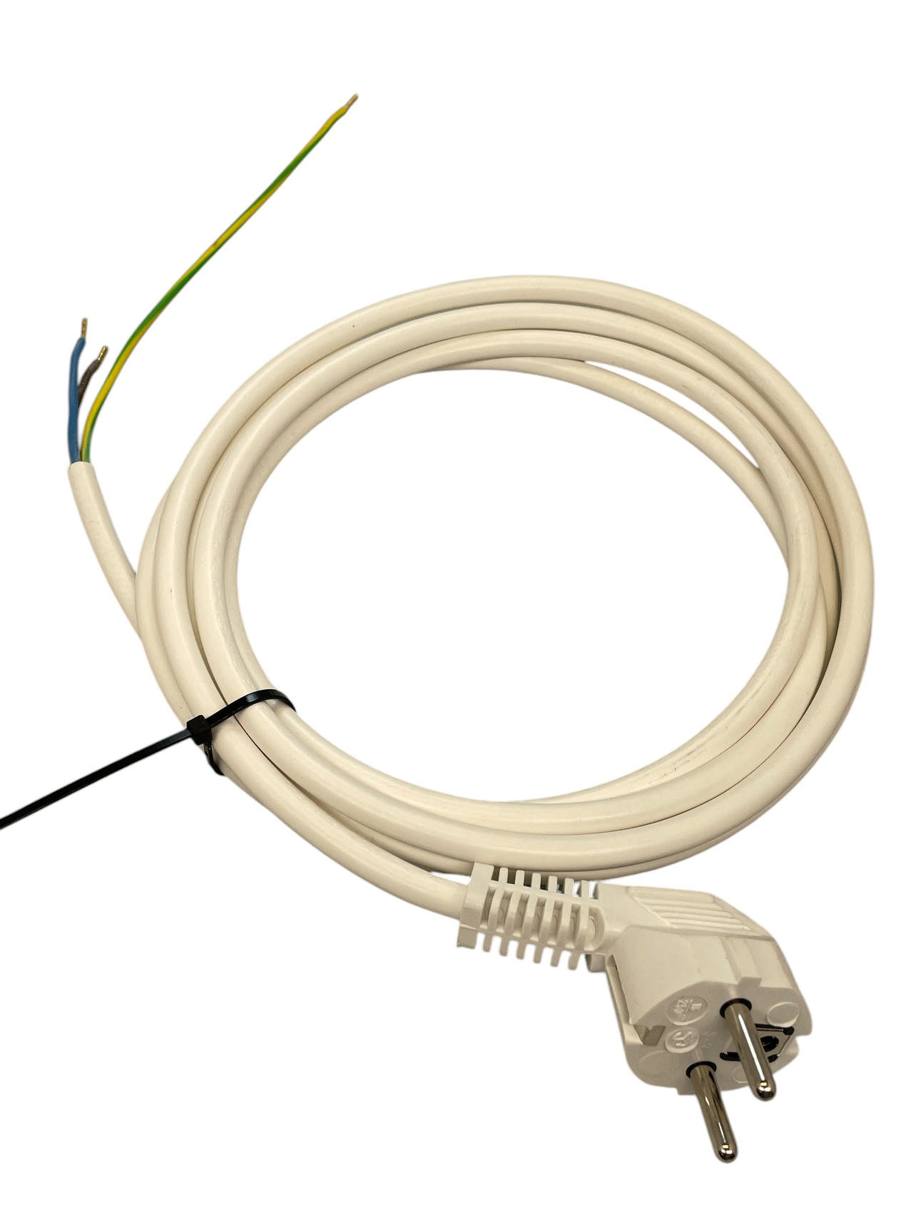 Skarvsladd med stickkontakt 3000MM 3x1,5mm2 (Jordad) vit