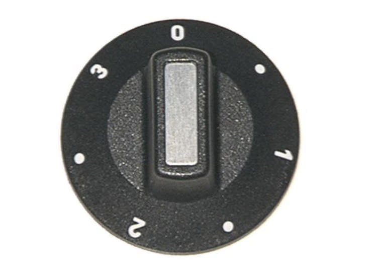 Vred Brytare 7-lägen ø 50mm Tillplattning upptill