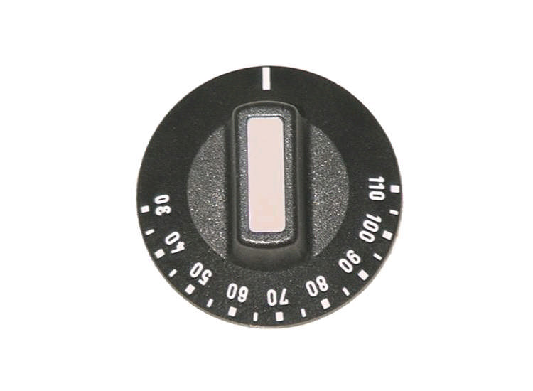 Vred (30...110°C) Ø50mm Ø6x4,6mm Tillplattning: Upptill