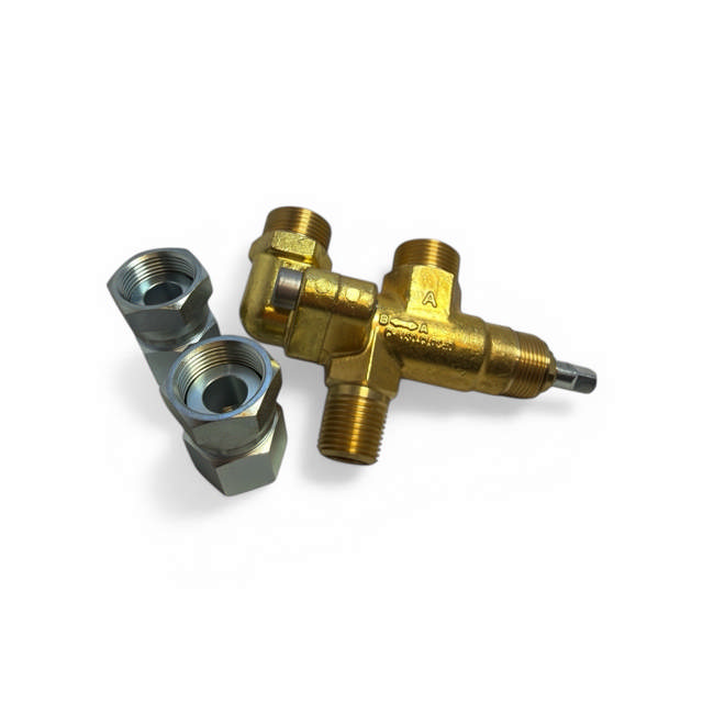 Castel S.R.L Växelställ  1/2''-NPT x 1/2''-NPT