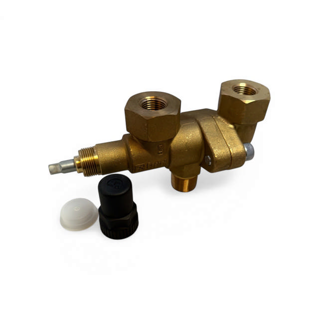 Castel S.R.L Växelställ  3/4''-NPT M - 2x1/2''-NPT F