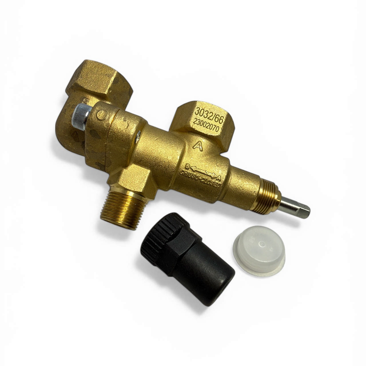 Castel S.R.L Växelställ  3/4''-NPT M - 2x3/4''-NPT F