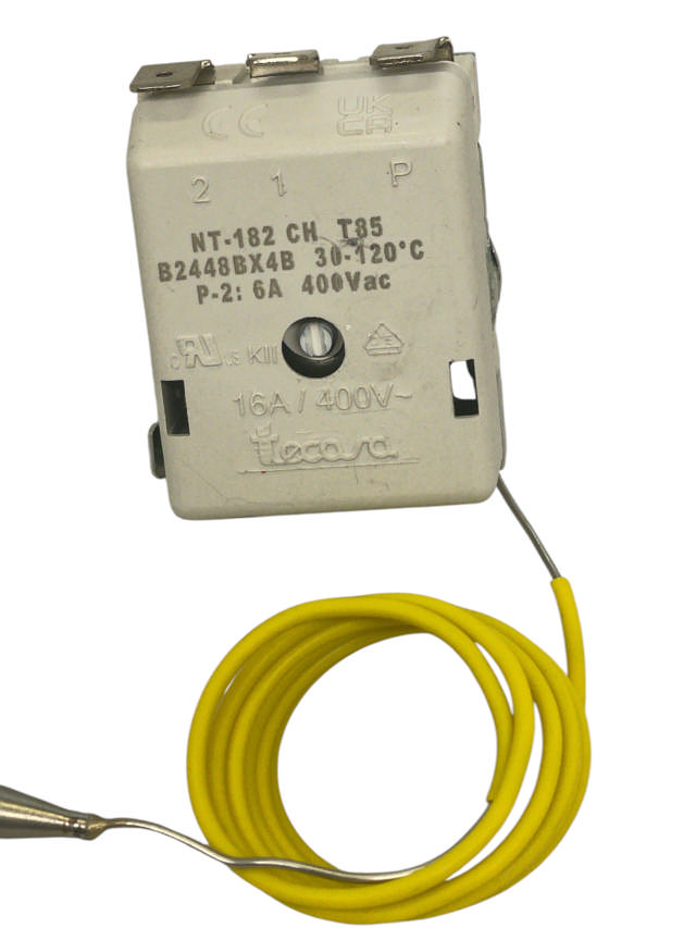 Termostat Tecasa (30° till 110°C) 1 pol; 16A NT-182 CH T85 B2448BX4B Elektrotermo 2130020