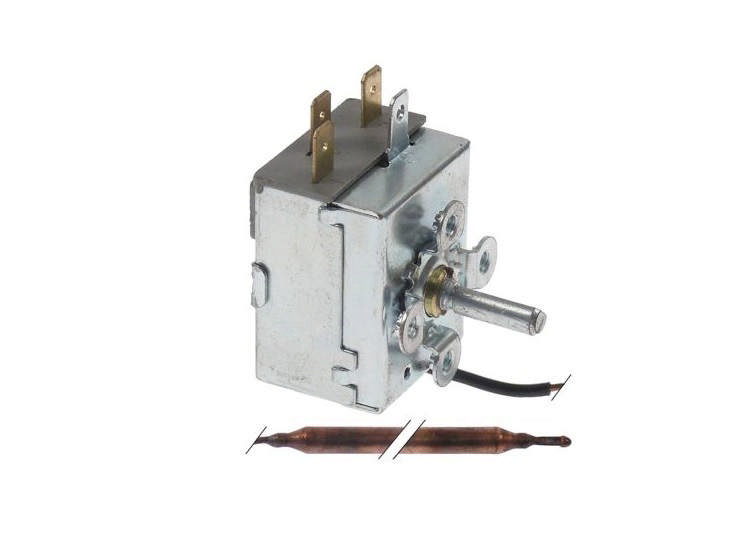  Termostat (64-210°C) 1 pol; 1CO 16A Kap.l 1000mm