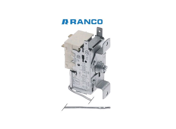 Termostat RANCO K22-L2030 (-13°C/-4°C) Kap.längd: 2000mm