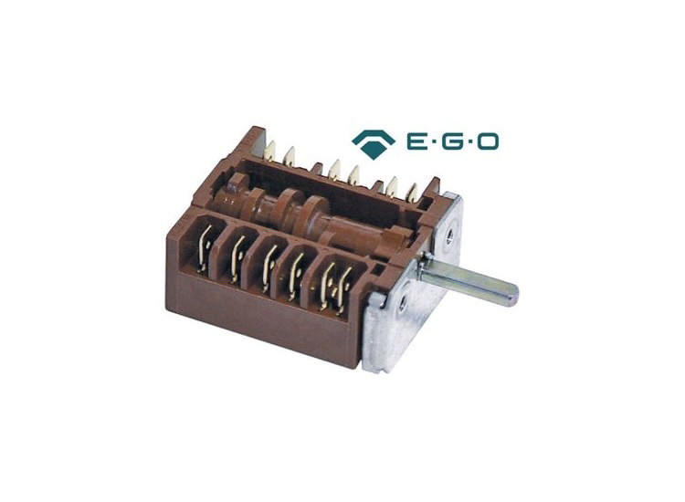 Kamströmbrytare 7 lägen EGO 46.27266.500 1NO/2CO 16A