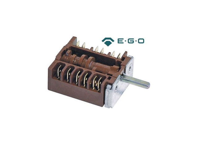 Kamströmbrytare 7 lägen EGO 46.27266.500 1NO/2CO 16A