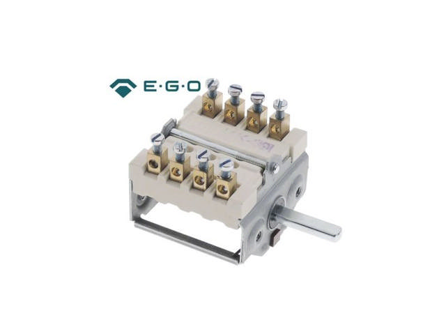 Kamströmbrytare 2 lägen 4NO Kopplingsföljd 0-1 16A