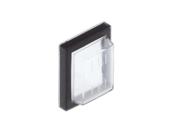 Skyddslock strömbrytare Rocker 30x22mm Genoms. passar till 412112, 412114