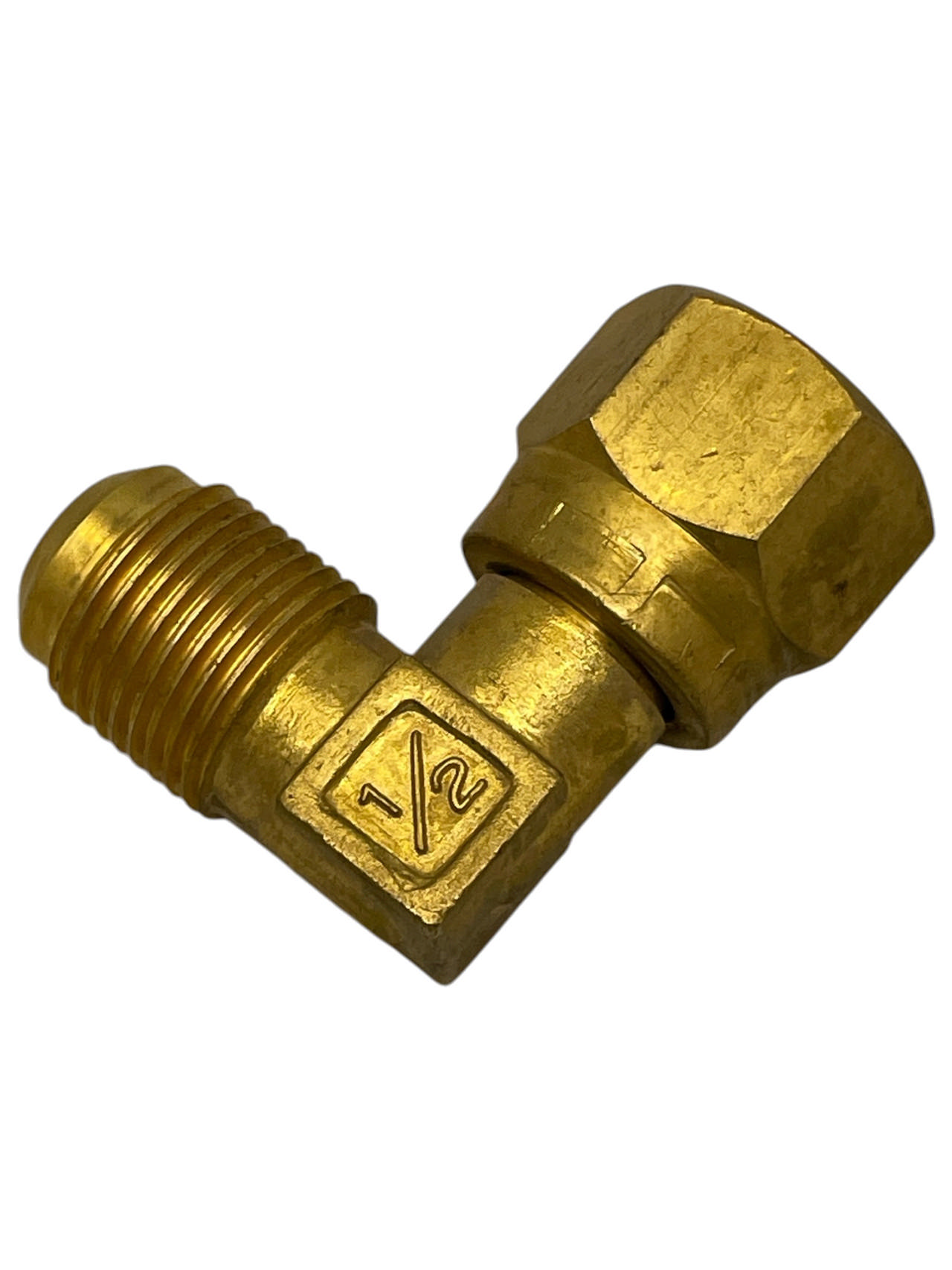 Serviceventil för AC 1/2''M x 1/2''F (vinklad)