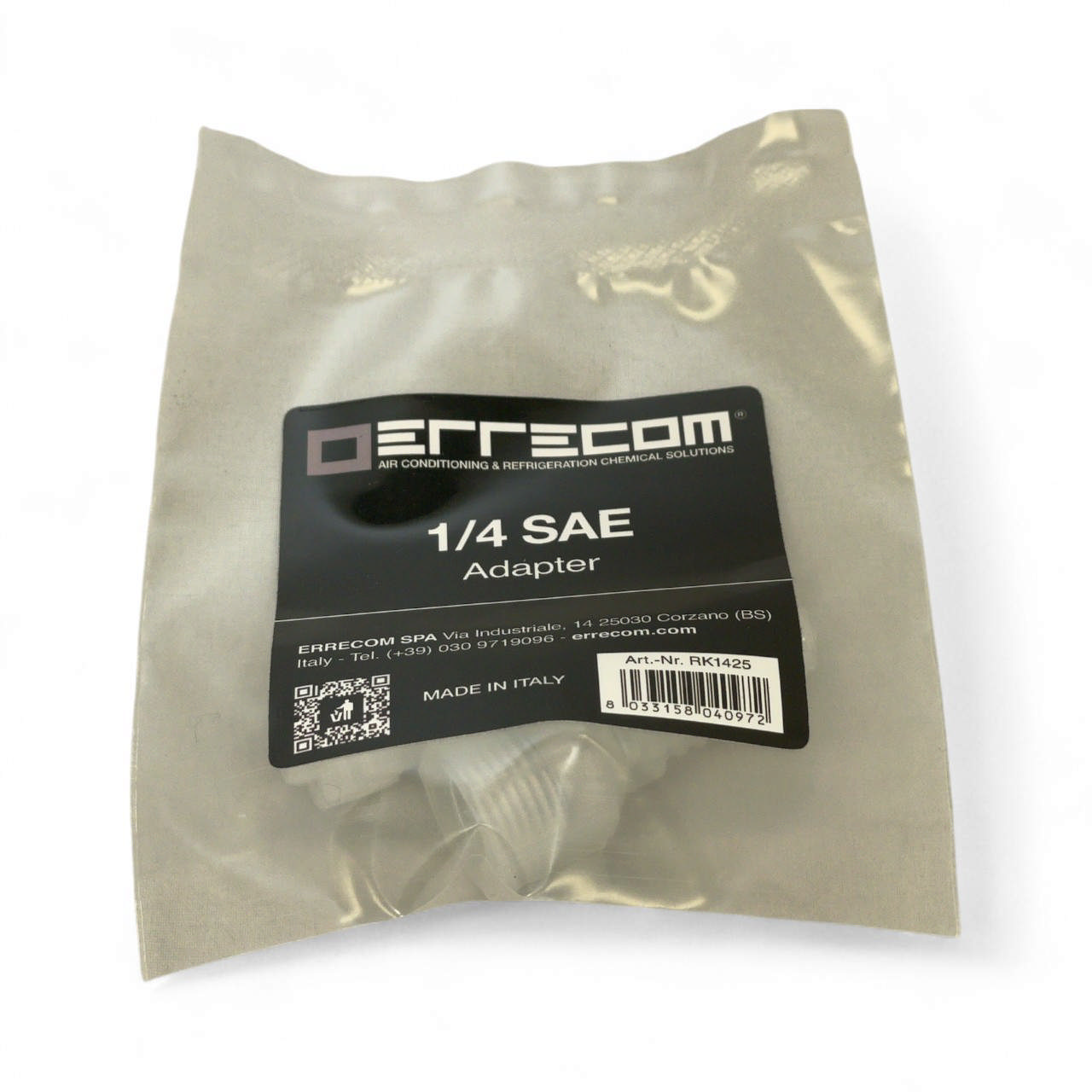 Adaptersats 1/4'' SAE + Rör Errecom