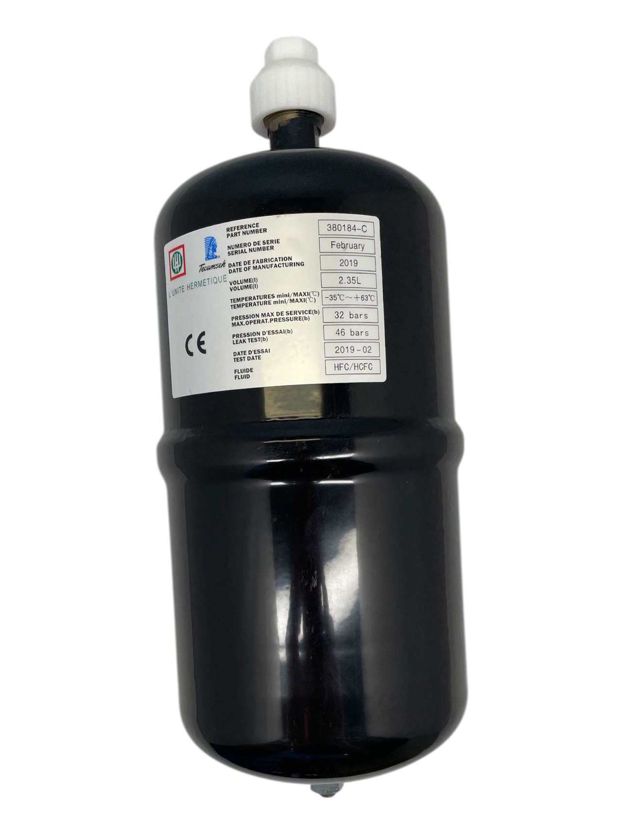 Tank 2.35 L Tecumseh