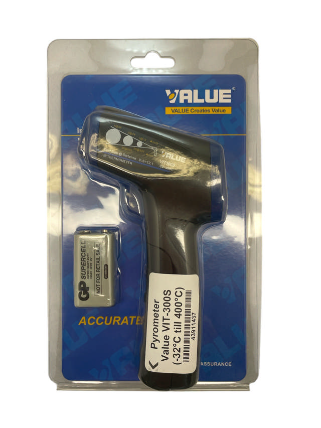 Pyrometer Value VIT-300S (-32°C till 400°C)