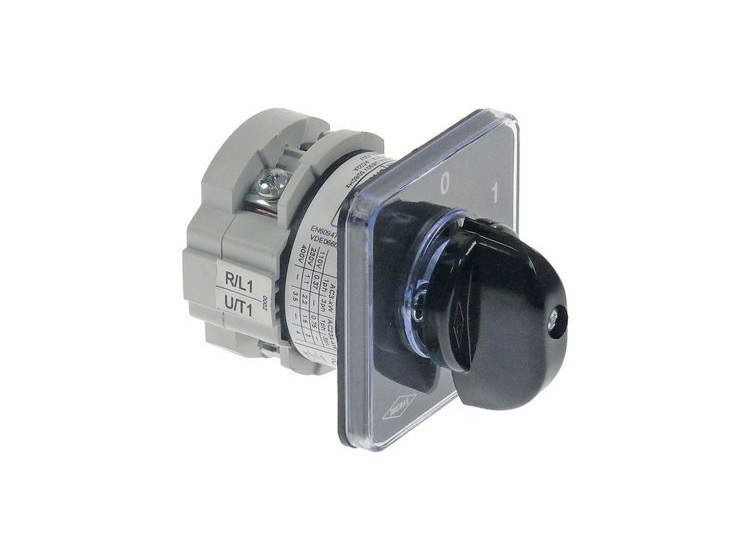 Vridströmbrytare Lägen 2 0-1 380V 12A