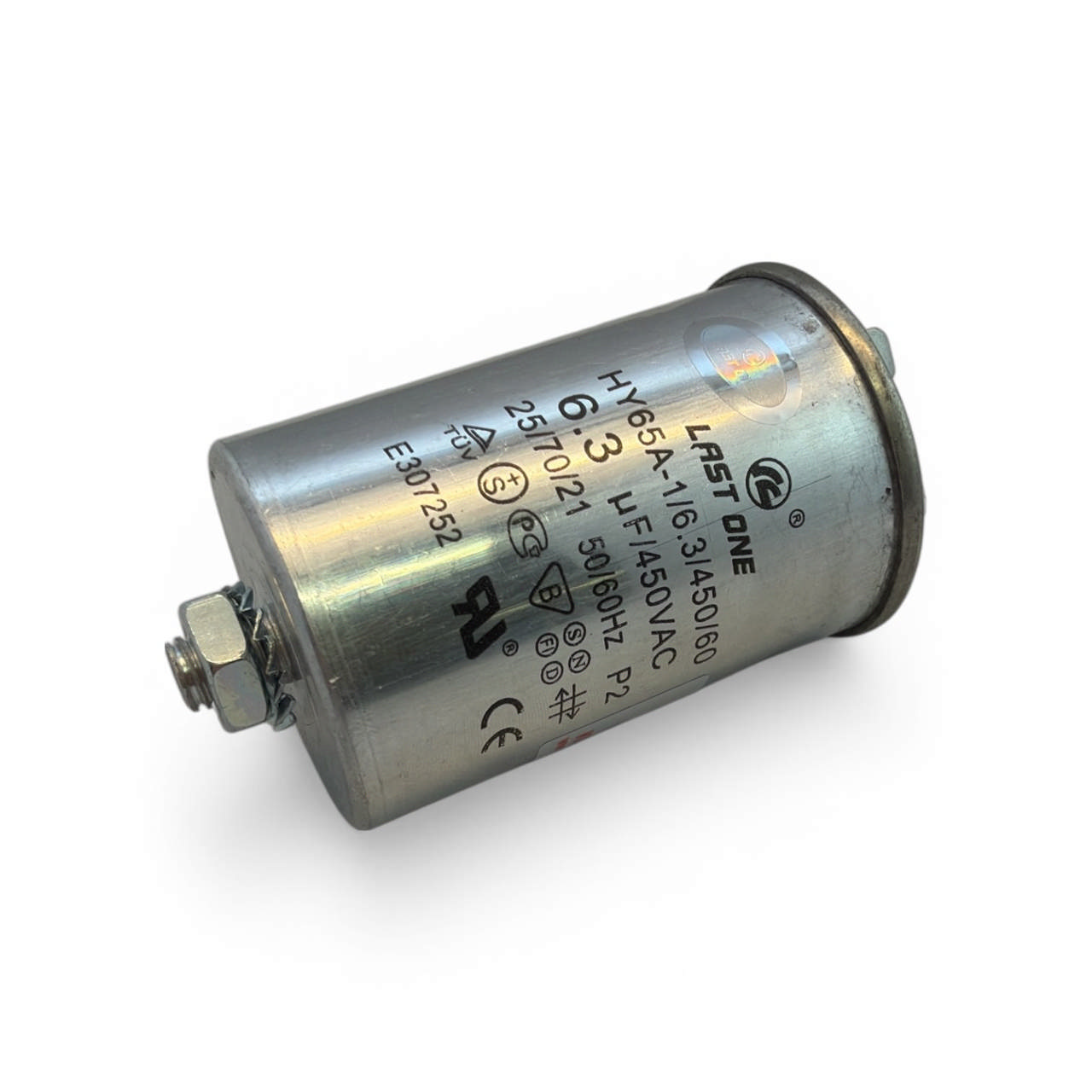 Driftkondensator 6,3µF 450V 50/60Hz