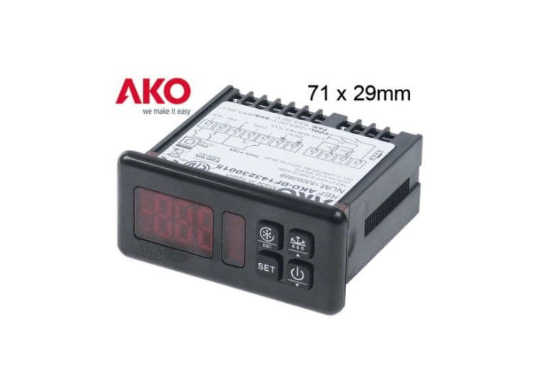 Elektronikregulatorer AKO-D14323 230V 71x29mm