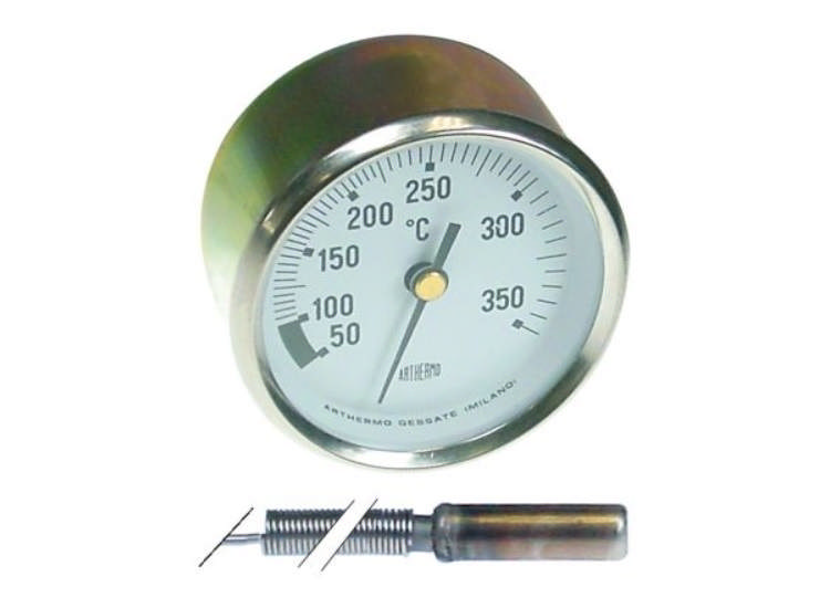 Termometrar ø 60mm T.max.350°C (+50...+350°C)