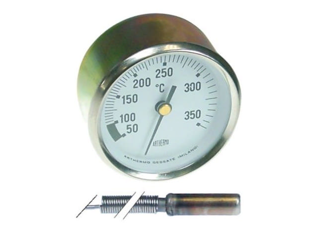Termometrar ø 60mm T.max.350°C (+50...+350°C)