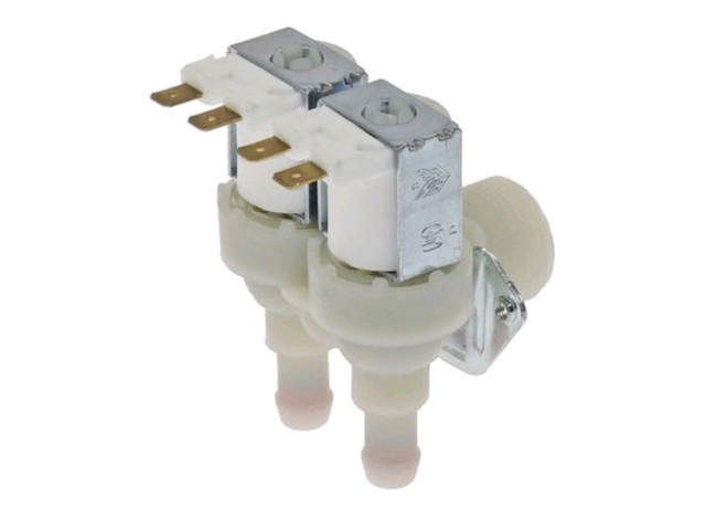 Magnetventil 2-faldig vinklad (230V) 0.6/0.6l/min