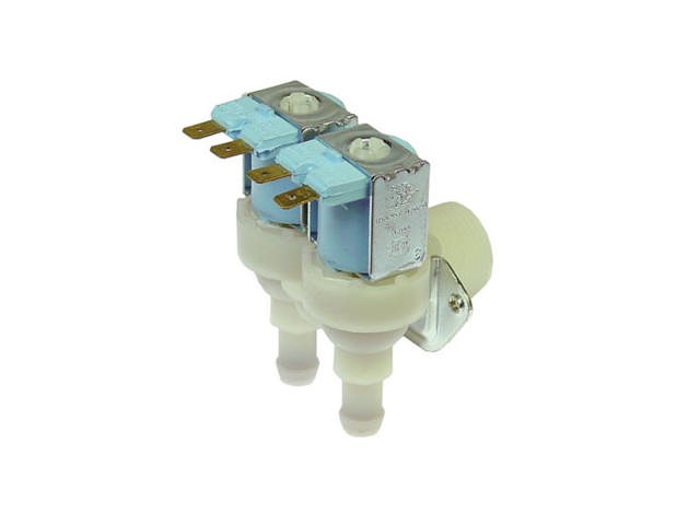 Magnetventil 2-faldig vinklad In:3/4