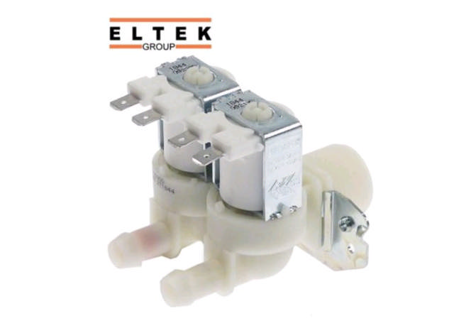 Magnetventil 2-faldig rak In: 3/4