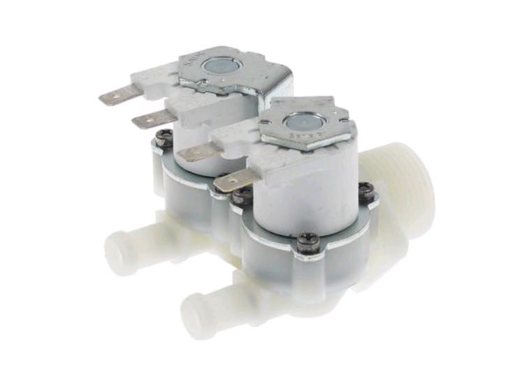 Magnetventil 2-faldig rak In: 3/4 Ut: 10,5mm (230V) Migel Ismaskin KL52