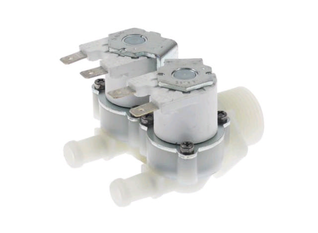 Magnetventil 2-faldig rak In: 3/4 Ut: 10,5mm (230V) Migel Ismaskin KL52