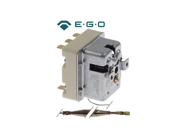 Överhettningsskydd EGO 55.32562.822 (360°C) 3 pol; 2x20-1x0.5A