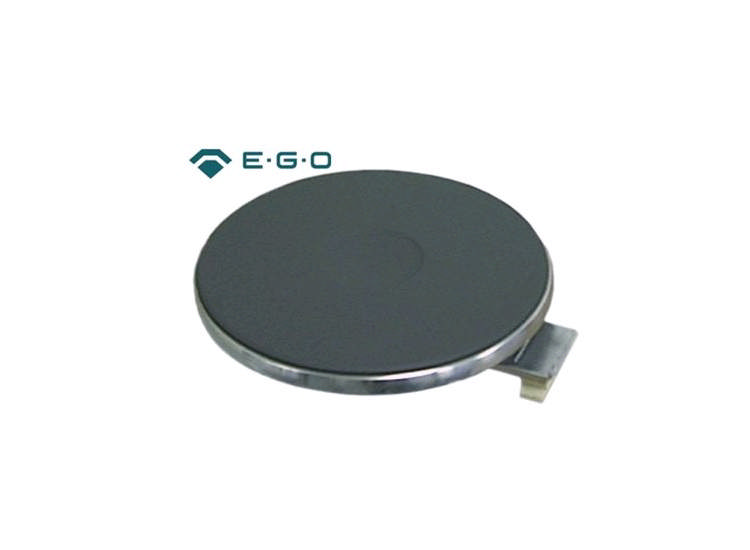 Kokplatta ø 180mm 2000W (230V) 8mm avrundad kant