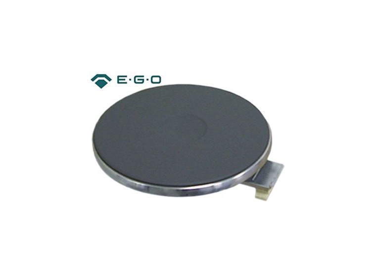 Kokplatta ø 300mm 2500W (400V) med 8mm avrundad kant