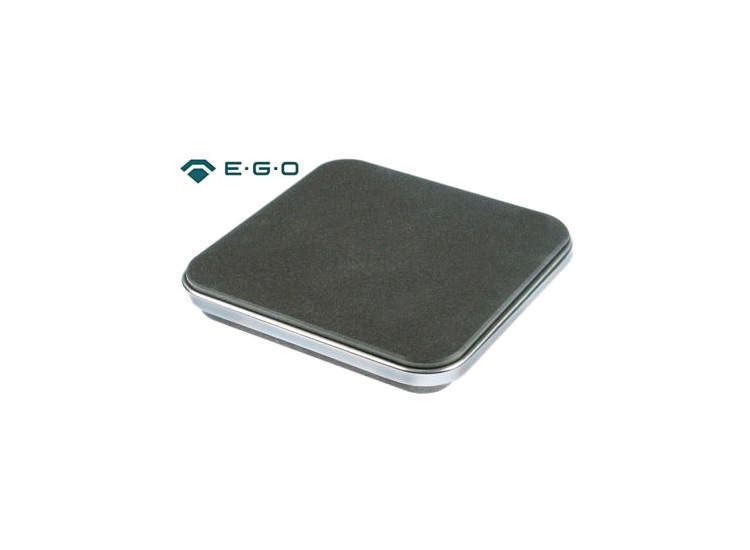 Kokplatta 220x220mm 2600W 230V avrundad kant