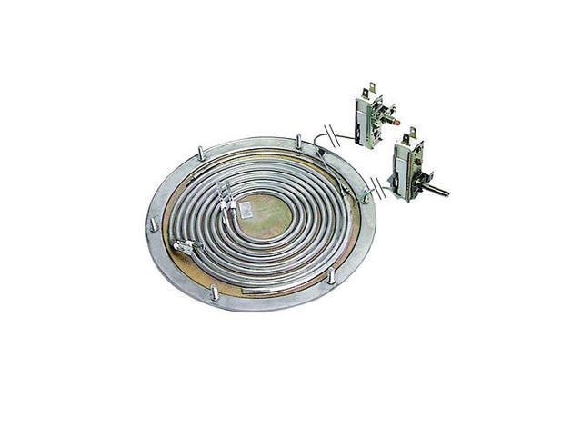 Värmebotten 1800W 230V ink termostat och överhettningsskydd