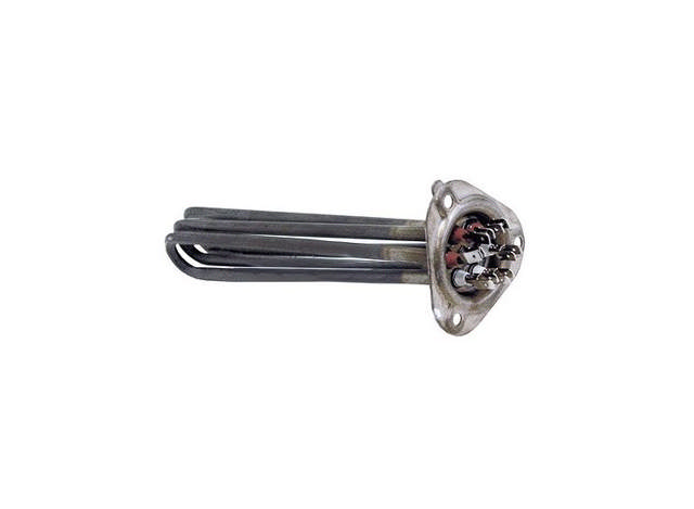 Värmeelement 4500W 230V L 265mm 3-hålsfläns