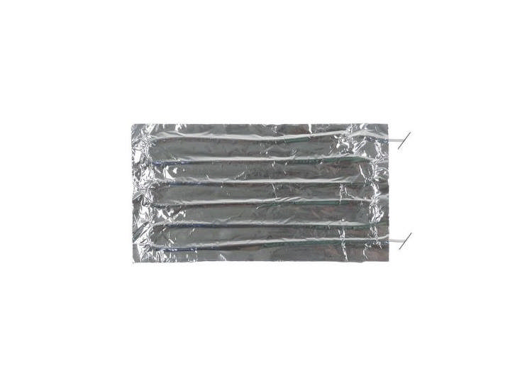 Folievärmeelement L 240mm B 130mm 80W 230V 80°C kabellängd 1500mm