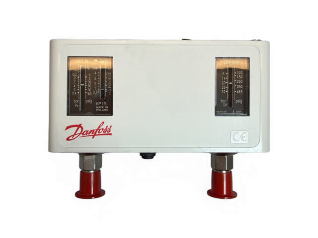 Pressostat Danfoss KP15 060-115466 1/4'' SAE Manual återställning