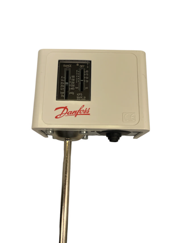 Pressostat Danfoss KP 5 060-117766 (8...32 bar) 1/4'' Löd Automatisk återställning