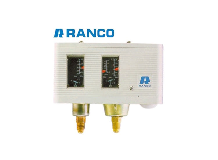 Pressostat Ranco 017H4758.101 PED Tryckansl.ND/HD (LP:-0.3-7 bar)(HP:7-30 bar)