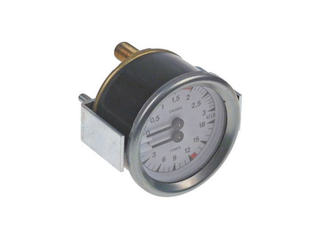 Manometrar Dubbel skala ø63mm Tryckområde 0-3/0-18