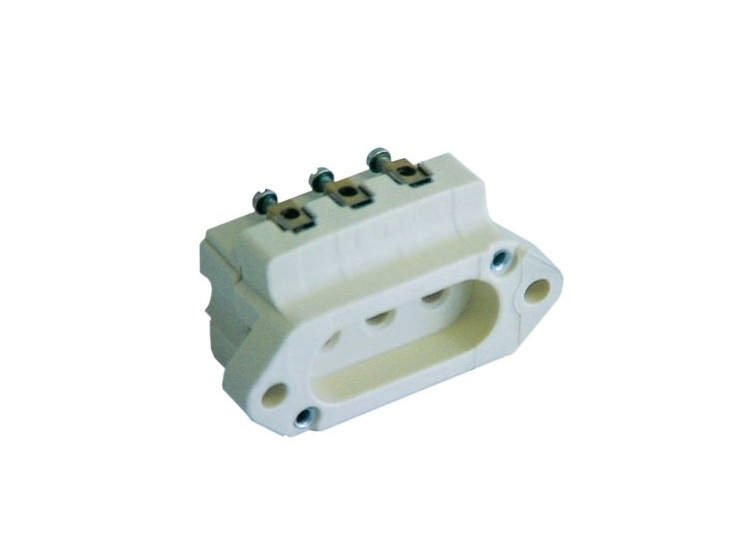 Eluttag Faser I-II 240V max. 16A med skruvanslutni