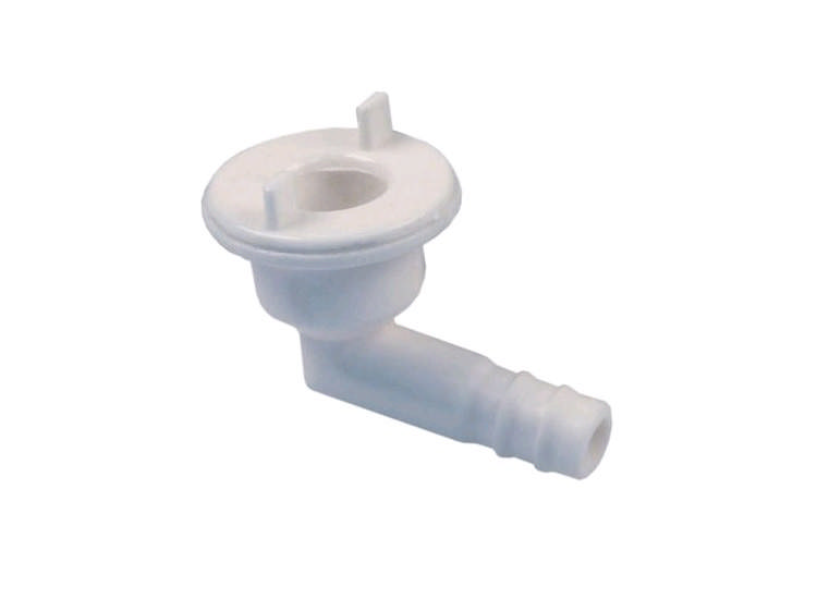 Avloppsventil L45mm Plast H38xB28mm Slang ø10mm