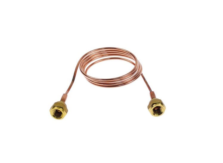 Kapillärröranslutning 1/4'' L:1000mm (med tryck ventil)