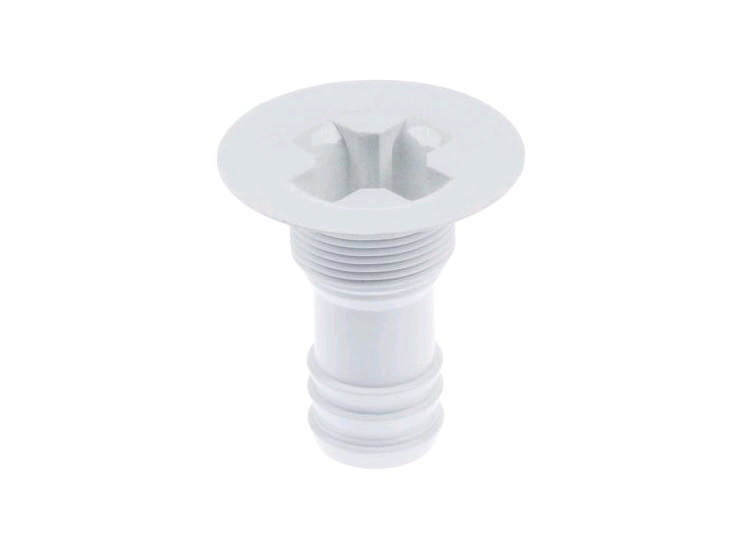 Avloppsventil ø 50mm Gänga 3/4 Slang ø 21mm L 55mm