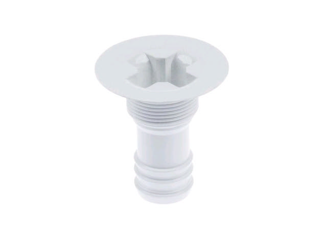 Avloppsventil ø 50mm Gänga 3/4 Slang ø 21mm L 55mm